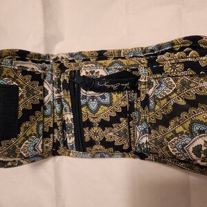 Vera Bradley Cambridge Pattern Wallet - Black, Blue, Green